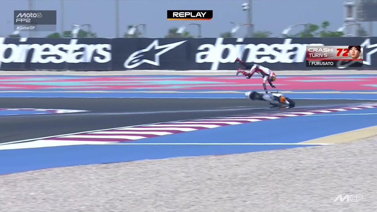 A big highside for furusato taiyo72 #QatarGP 🇶🇦