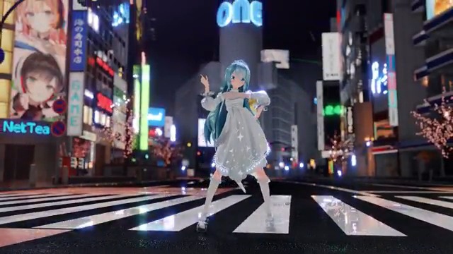 ミク、変身してお姫様に！