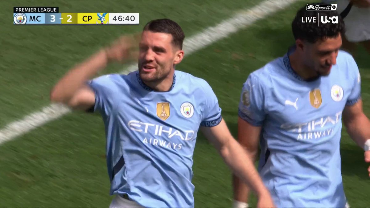 Man City strike just 78 SECONDS into the second half to take the lead as this match has flipped on its head. 🫨 📺 USA Network | #MCICRY