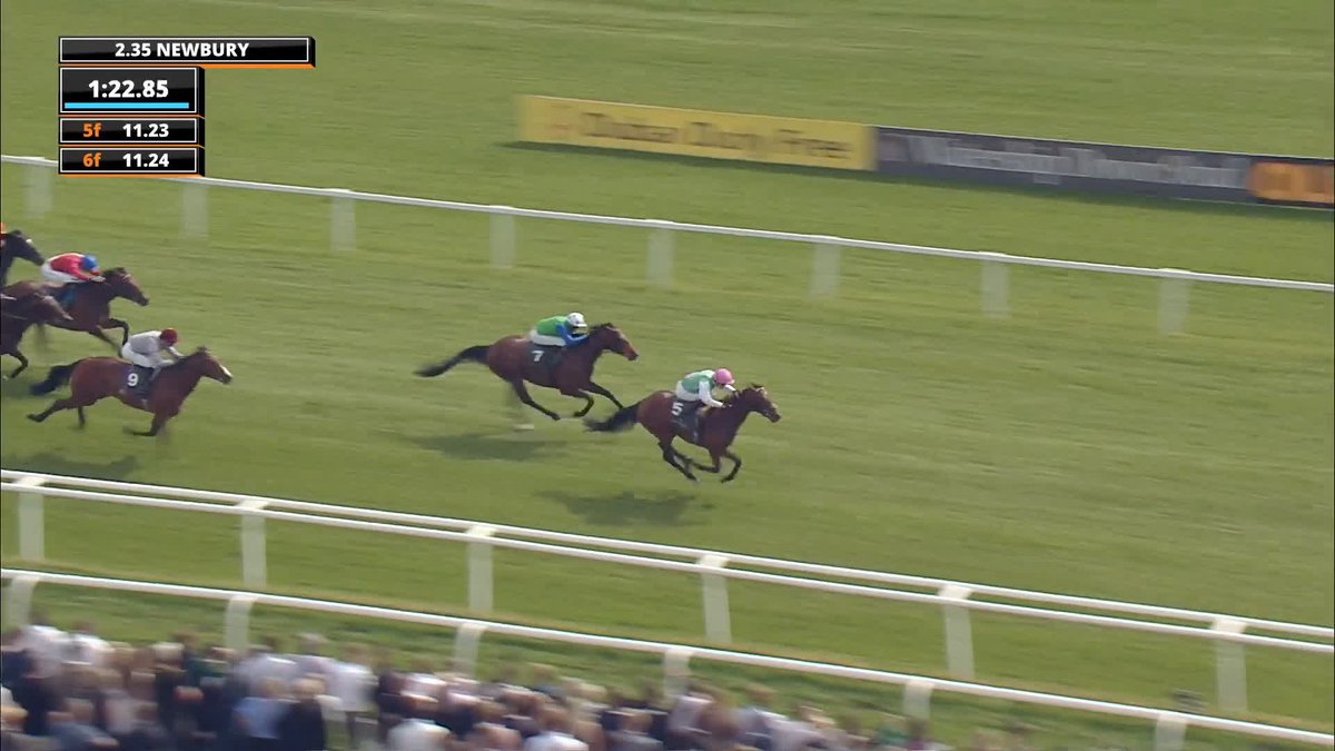 A nice performance! Jonquil takes the Watership Down Stud Too Darn Hot Greenham Stakes! 🥇 #ITVRacing | Newbury Racecourse | Oisín Murphy | Andrew Balding
