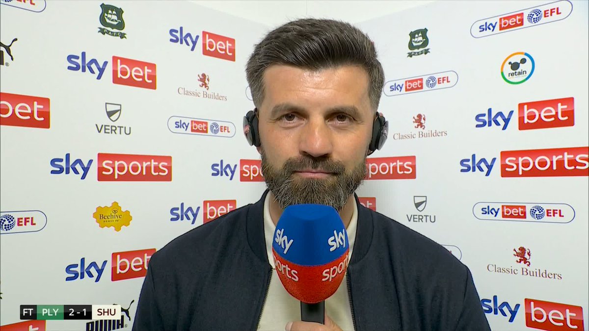 "Let's enjoy the afternoon!" Plymouth Argyle head coach Miron Muslic speaks after his side's win against Sheffield United