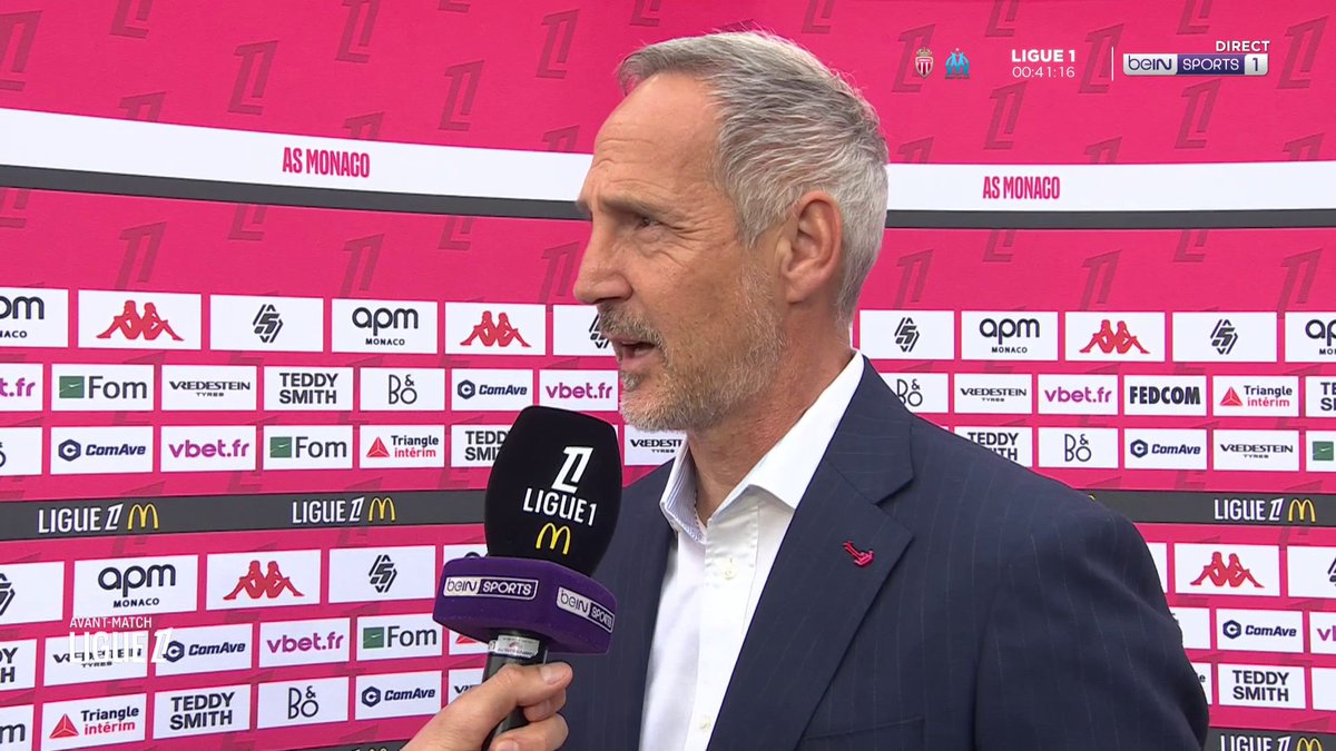 🇫🇷 #Ligue1McDonalds 💬 Adi Hutter (AS Monaco 🇲🇨) : "On gagne ensemble et on perd ensemble, on doit continuer à travailler dans le jeu" #beINLIGUE1 #ASMOM