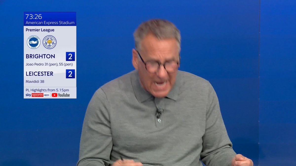 IT'S 2-2 AT THE AMEX! Okoli scores for Leicester 🦊