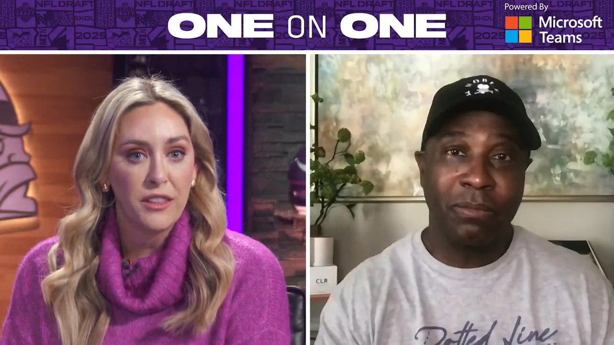 .NFL on CBS 🏈' Charles Davis joined Tatum Everett to talk about what the #Vikings can do with their 1st-round pick in this month's draft. 📺:
