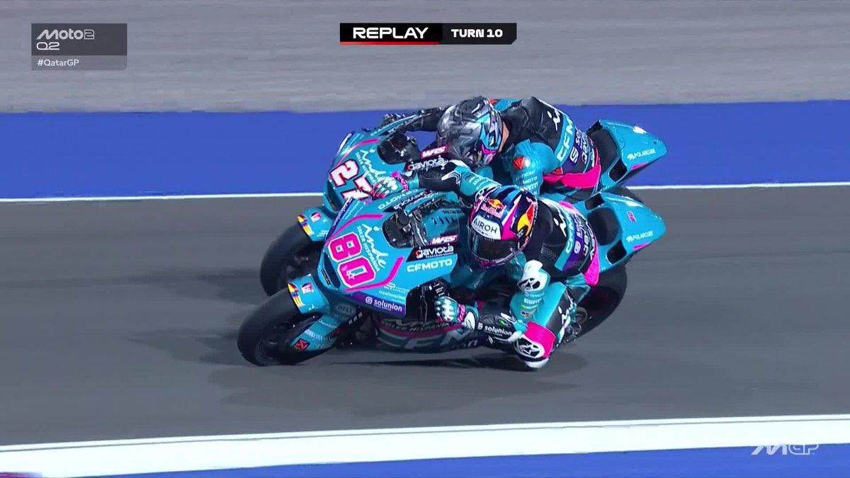 A bit of frustration for Daniel Holgado 😤 #QatarGP 🇶🇦
