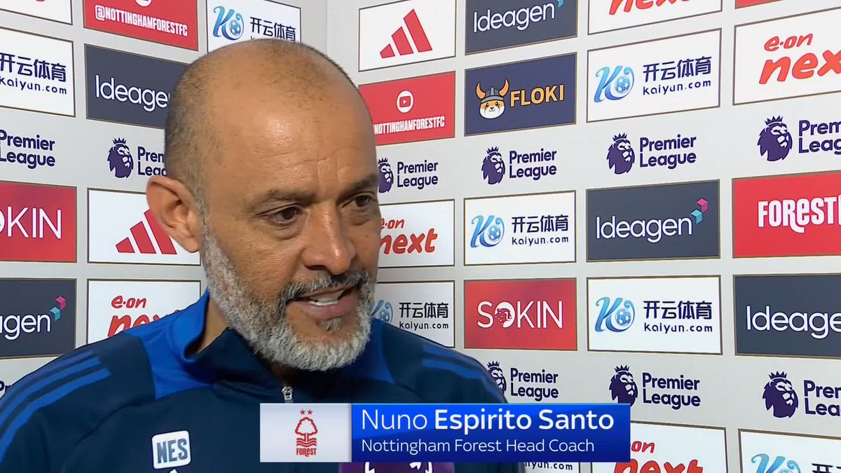 "We were not comfortable; Everton was dominant" ⚽️ Nuno Espirito Santo shares his thoughts on Nottingham Forest’s 1-0 defeat 💭