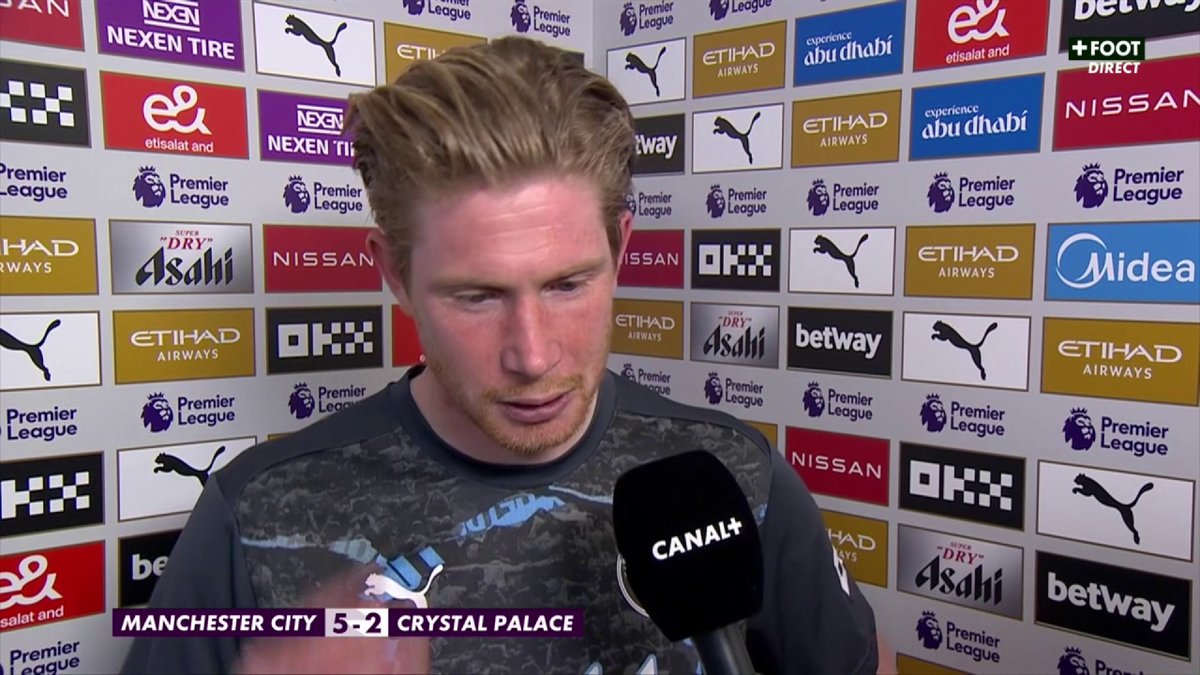 "Ils ont pris une décision pour tout le monde, maintenant je suis bien" 🗣️ Kevin De Bruyne prend la parole sur son départ de Manchester City à la fin de la saison et s'exprime sur son avenir 🤐 #MCICRY | #PremierLeague