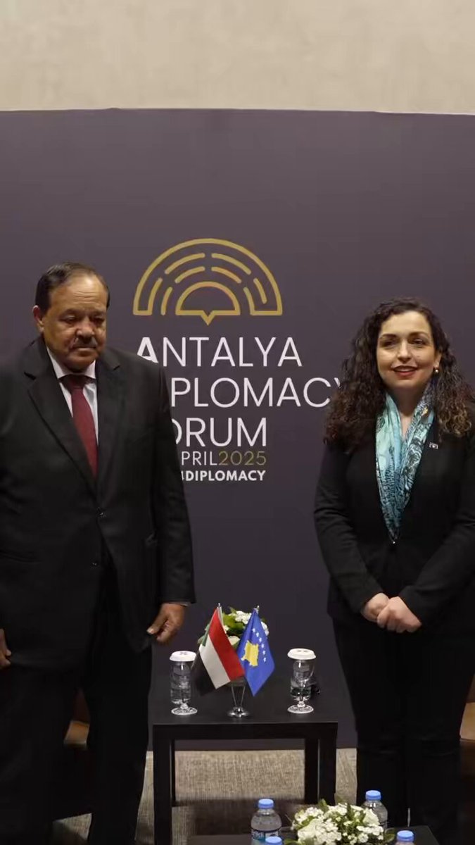 Sudan has recognised the Republic of Kosovo and our two countries have agreed to establish diplomatic relations. Thank you from the people of the Republic of Kosovo. This is the beginning of a great partnership! Our joint statement:
