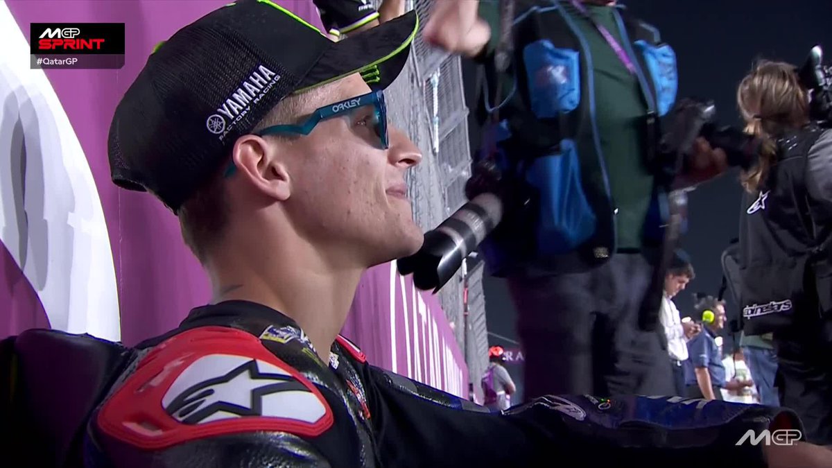 El Diablo on the front row for the first time in almost three years 🚀 Where will he finish today? #QatarGP 🇶🇦