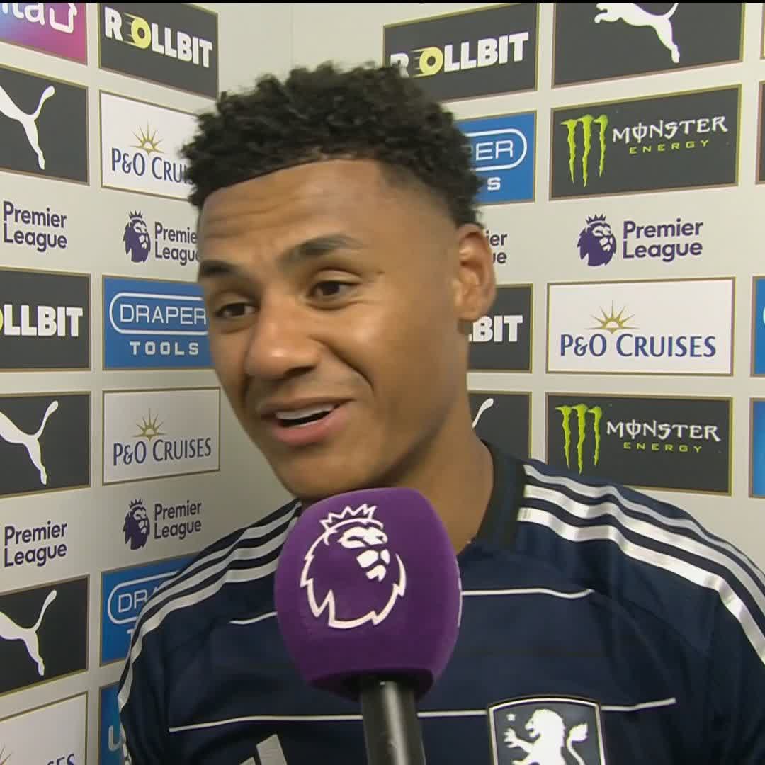 "That's one of my favourites to be honest!" 💪 Ollie Watkins reacts to scoring against Southampton ⚽️