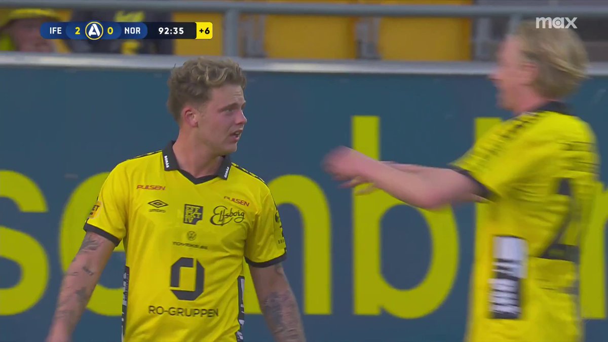 Frederik Ihler utökar till 2-0 för Elfsborg på stopptid! 📲 Se Allsvenskan på Max
