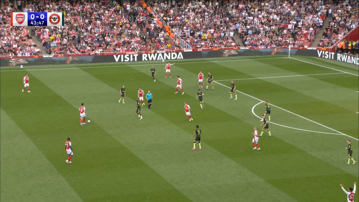 Brentford with an extra defender on the pitch 😂