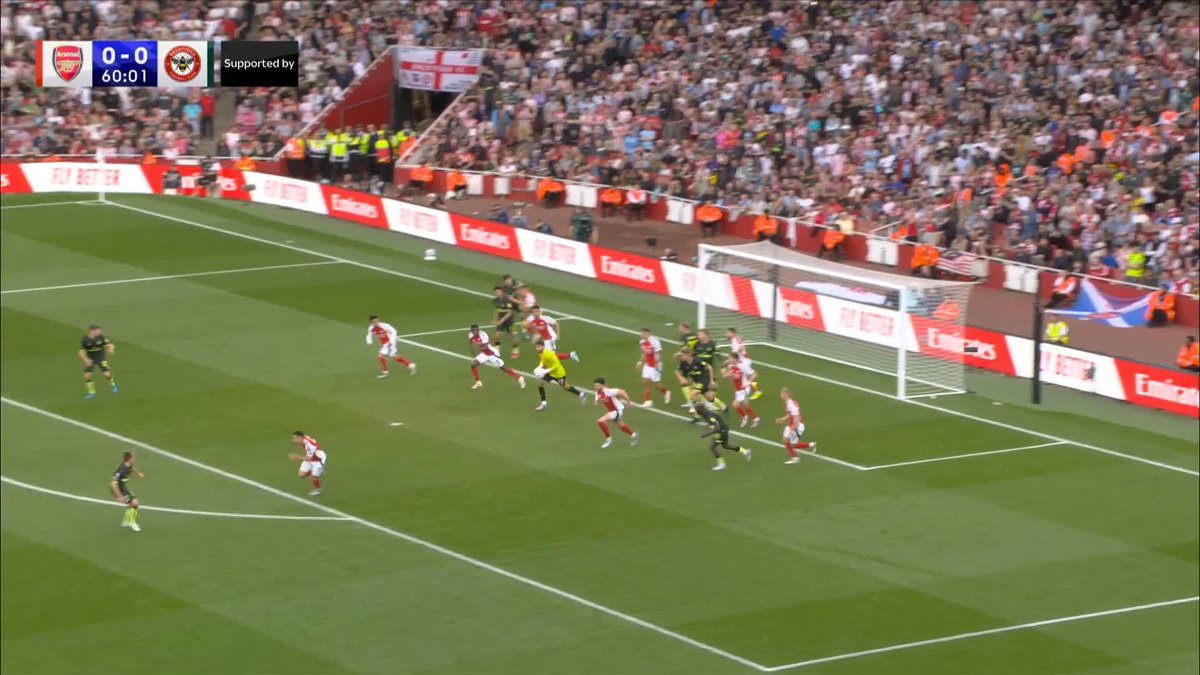 The vision from David Raya, the run from Declan Rice, to the finish from Thomas Partey! 😍