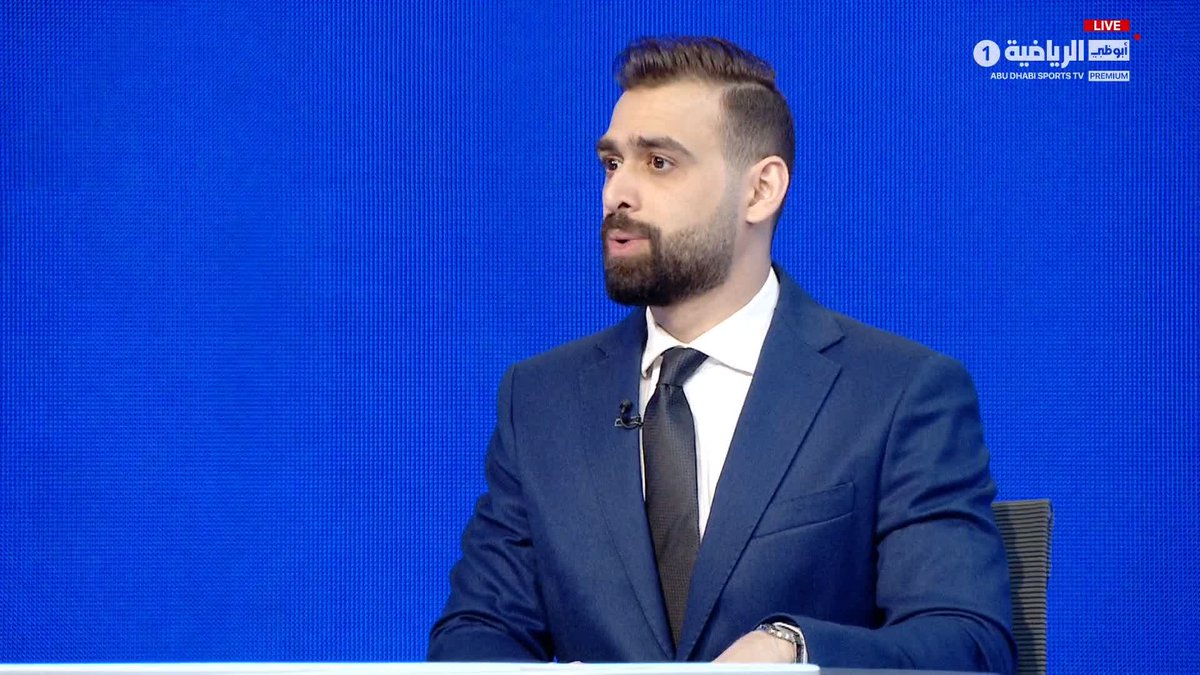 ارناوتوفيتش: "الحمدلله .. الحمدلله .. فزنا بالمباراة" 😂💙🖤