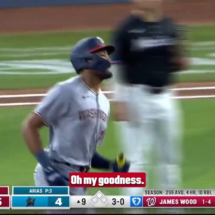 James Wood even leaves the opposing broadcast in shock with his power!