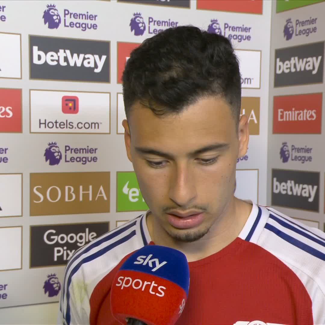 "He could have broke my leg!" Gabriel Martinelli believes Christian Nørgaard should have been sent off for that tackle 🟥