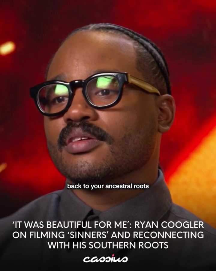 Ryan Coogler drew inspiration for ‘Sinners’ from his blues-loving uncle from Mississippi. The film follows twin brothers—both played by Michael B. Jordan—who return to the South after years of living in Chicago. As they experience a deeply layered homecoming, Coogler experienced one of his own. While filming in the South, he reconnected with his ancestral roots in a personal and powerful way. #SinnersMovie is in theaters April 18 More on #CassiusLife.com 🎤: @charmasona