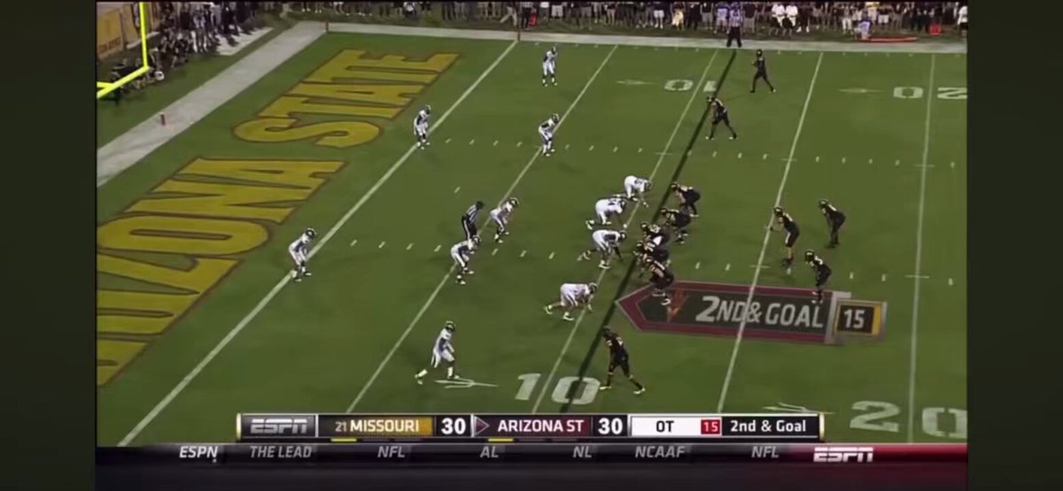 Arizona State vs. #21 Missouri - 2011 The Sun Devils upset Missouri in OT in front of 70,000 fans. Brock Osweiler threw for 353 yards and 3 TD’s while Aaron Pflugrad had 180 receiving yards.