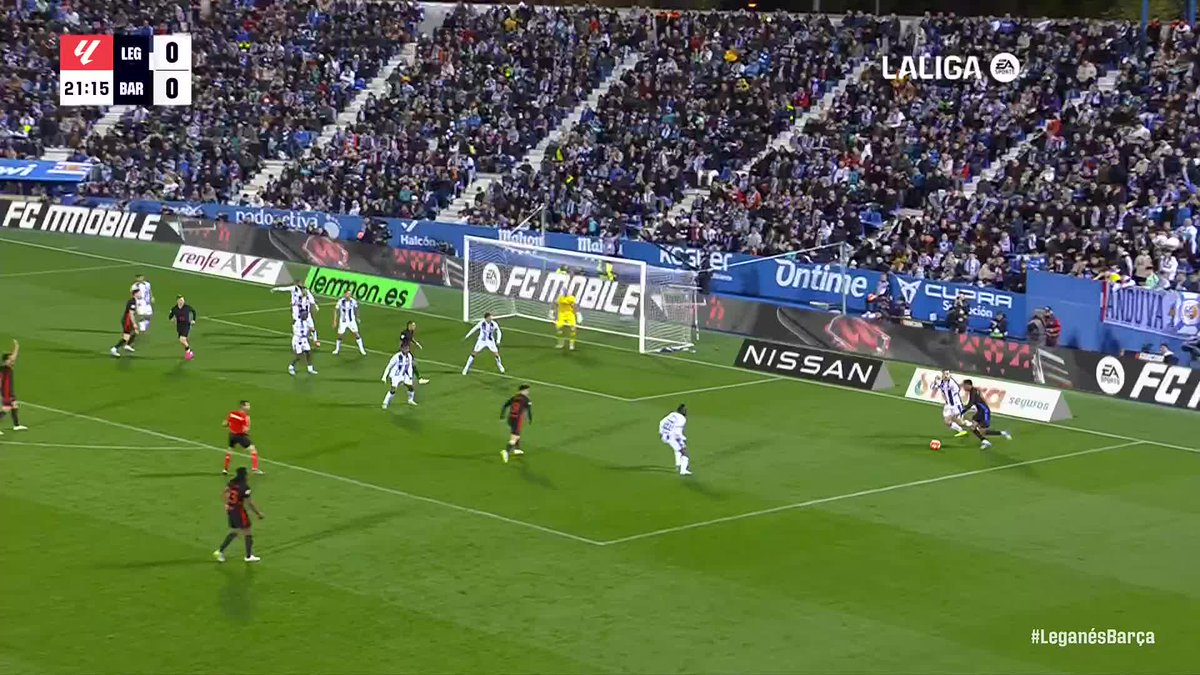 SO close 🤏 #LaLigaHighlights