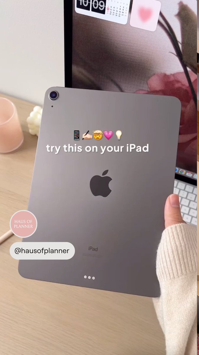 This one is for those of us with messy handwriting 🤭 Thanks @hausofplanner for the tip!