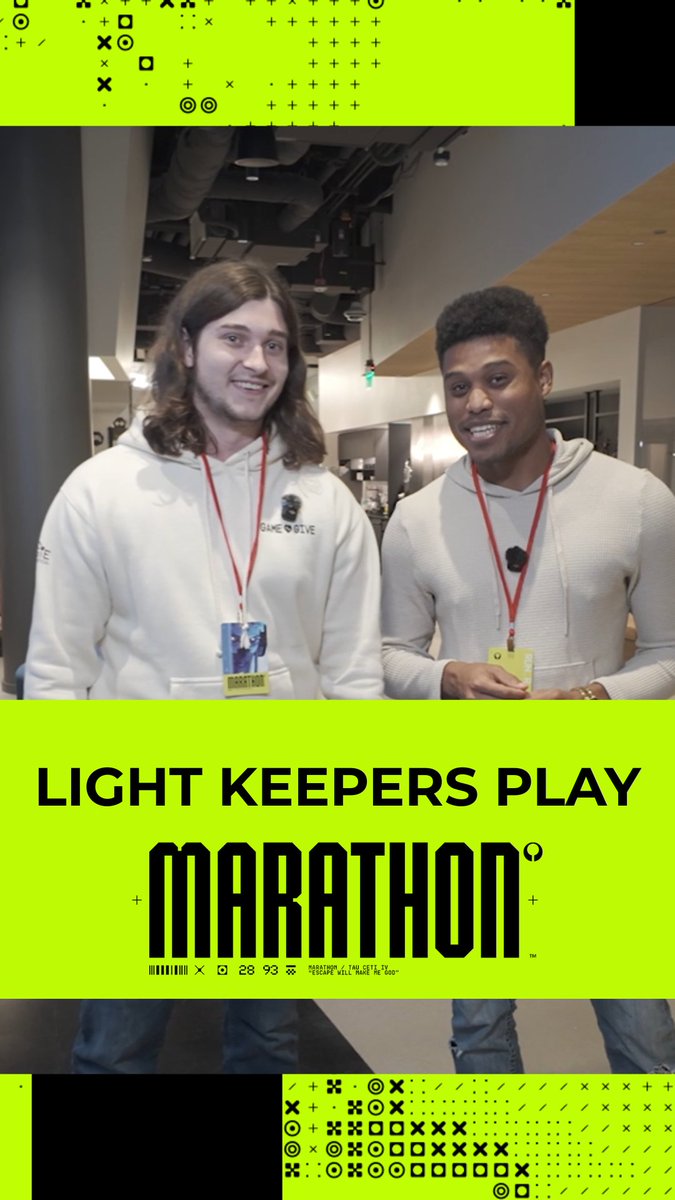 We dropped Light Keepers @skarrow9 & cbgray onto Tau Ceti IV to playtest Marathon! Now they’re back with gameplay, reactions, and a quick chat with Marathon Creative Director Del Chafe III. You ready Runners?