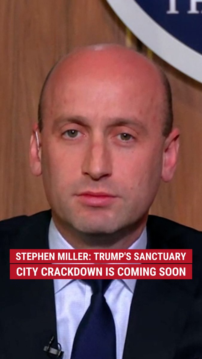 ‘CANCER ON OUR DEMOCRACY’: White House Deputy Chief of Staff for Policy Stephen Miller tells Sean Hannity 🇺🇸 that President Donald J. Trump is working on a strong executive order to enforce law and order in sanctuary cities.