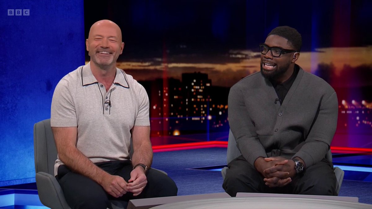 Newcastle are in a decent place with games in hand in the race for #UCL football 👀 But you won't catch Alan Shearer talking about it! 😅 #MOTD #BBCFootball
