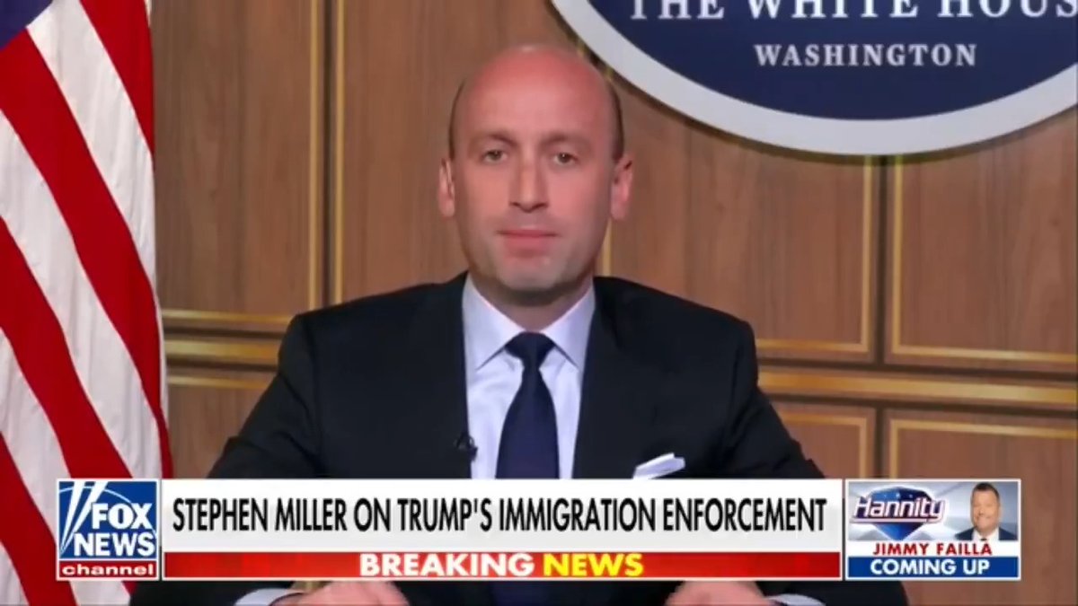 White House Deputy Chief of Staff Stephen Miller: "President Trump, as we speak, is working on an executive order that will be issued in the very near future that will crack down on sanctuary cities."