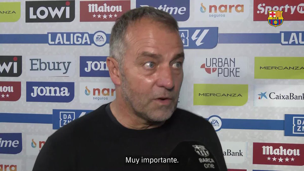 🎙️ Las palabras del equipo después de la importante victoria contra el Leganés 🗣️ Hansi Flick 🗣️ Eric Garcia 🗣️ Gerard Martín