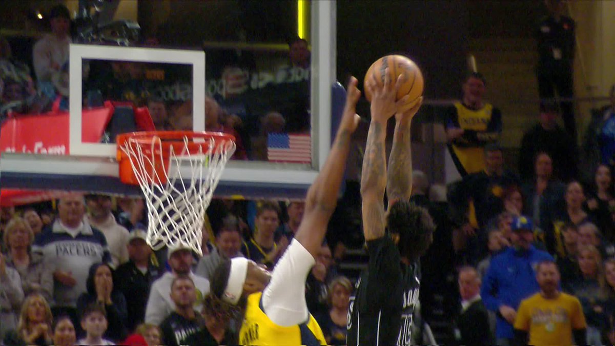 Myles Turner is the only player in NBA history to record 700+ three-pointers and 1,400+ blocks in the first 10 seasons of their career. More players will join this over the years, but Turner developed into an archetype for the modern NBA big teams covet.