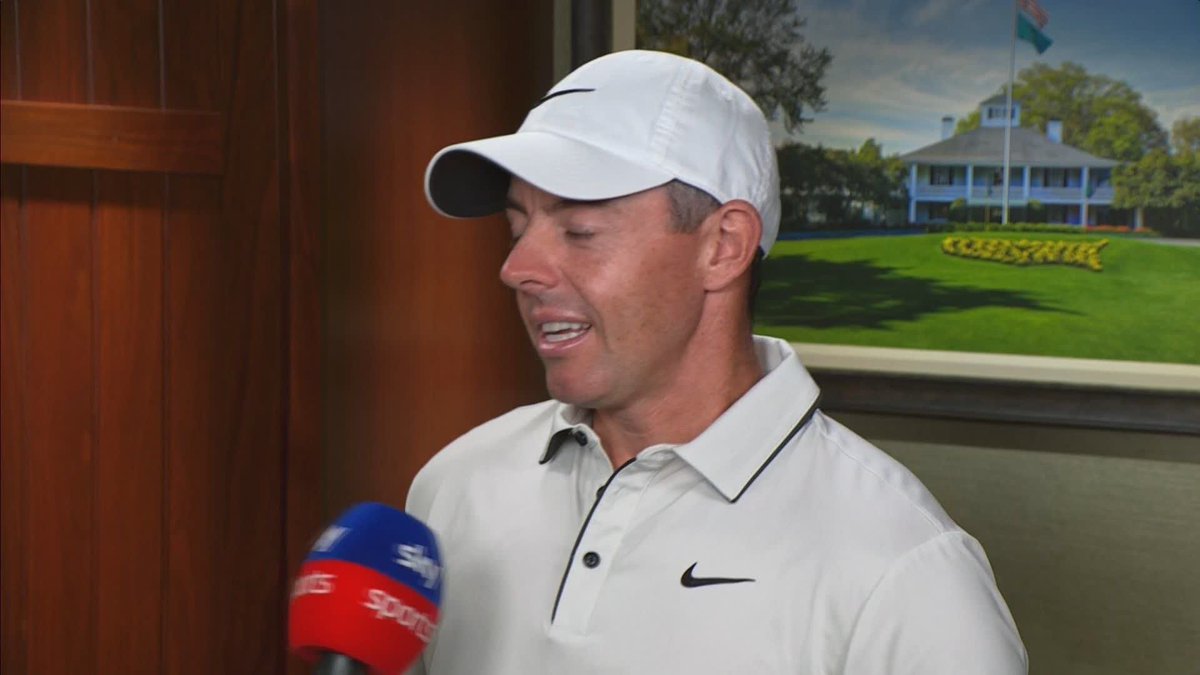 "It was a dream start." Rory McIlroy reflects on his third day at The Masters 🌺