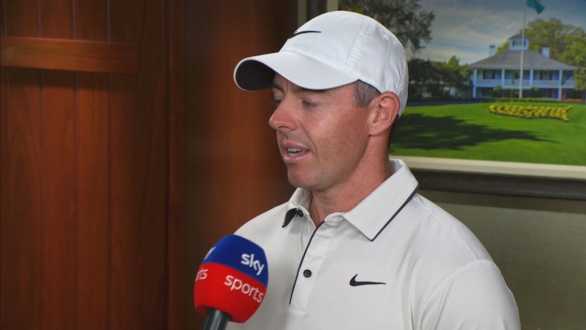 "Situations like tomorrow are the reason why I get up and work hard." Rory McIlroy looks ahead to Sunday at The Masters 💬