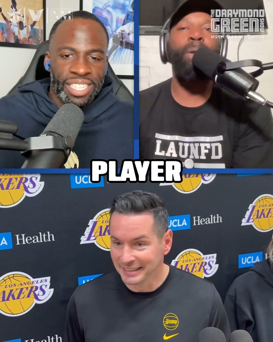 “I don’t think a top pick should be able to win Most Improved Player” Do you agree with Baron Davis? 🤔 (via The Draymond Green Show)