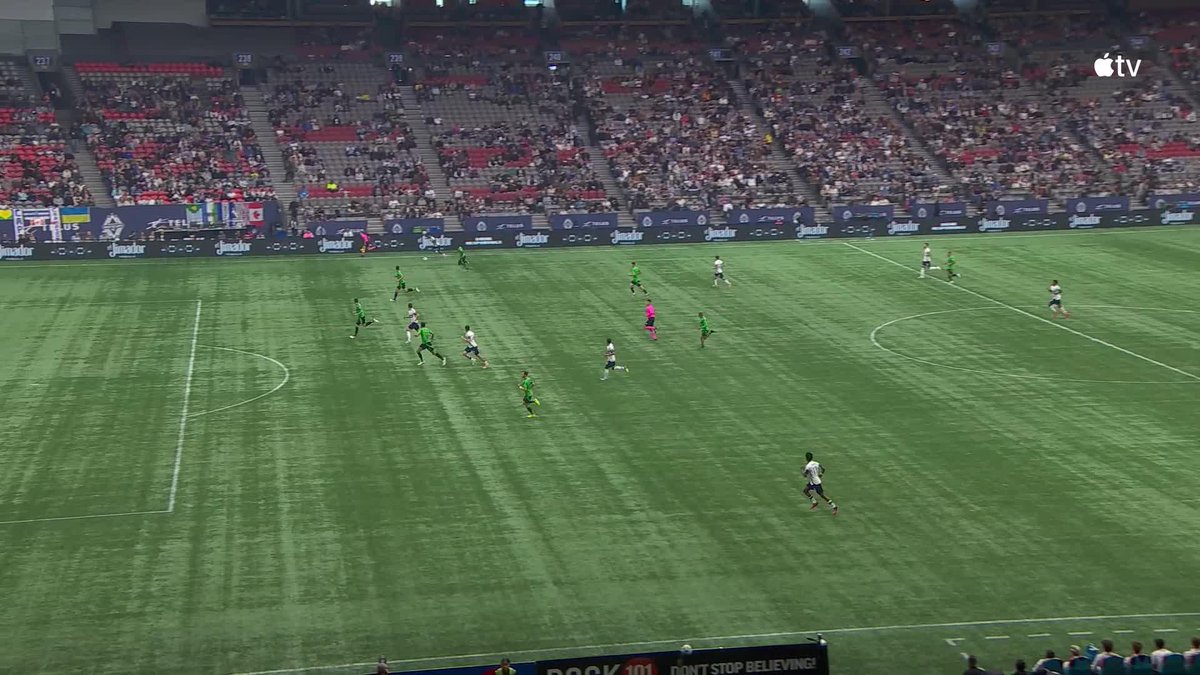 What a set-up, what a finish! Ríos to White 🤝 📺 #VWFC | #VANvCOL