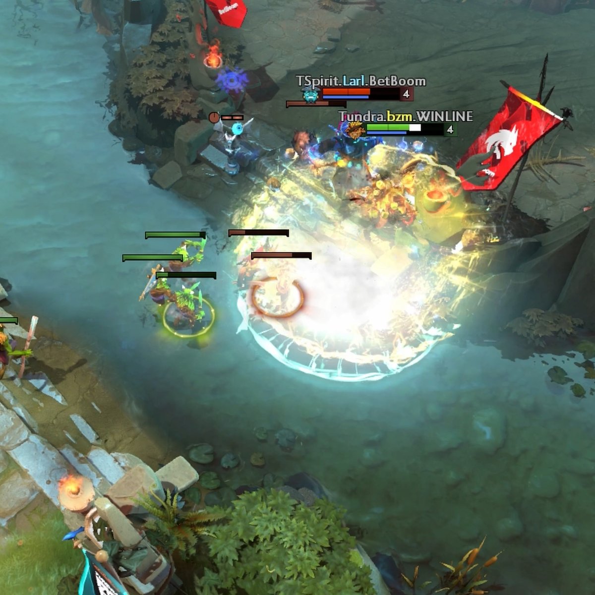 They didn't respect the quills! 🦔 #ESLOne #dota2