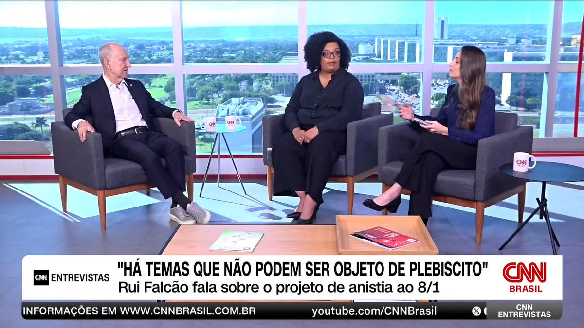 “Há temas que não podem ser objeto de plebiscito”; assista #CNNEntrevistas