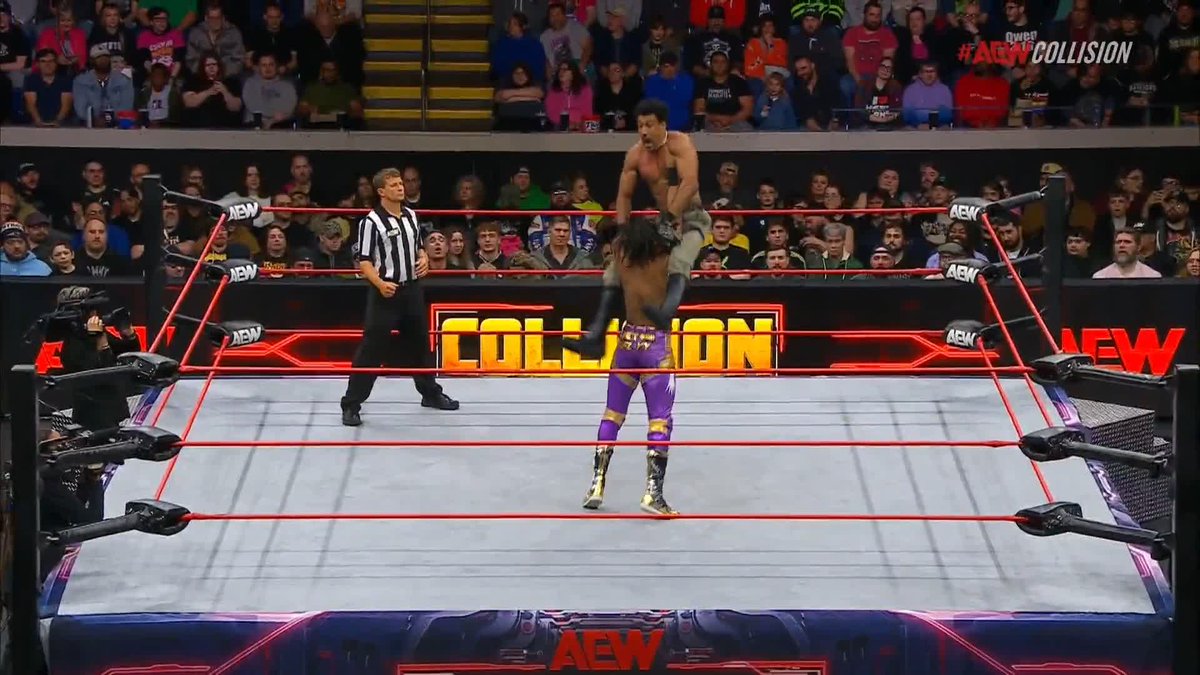 Kevin Knight takes it Sky High! Watch #AEWCollision LIVE on TNT + MAX AR FOX | Kevin Knight ケビン・ナイト