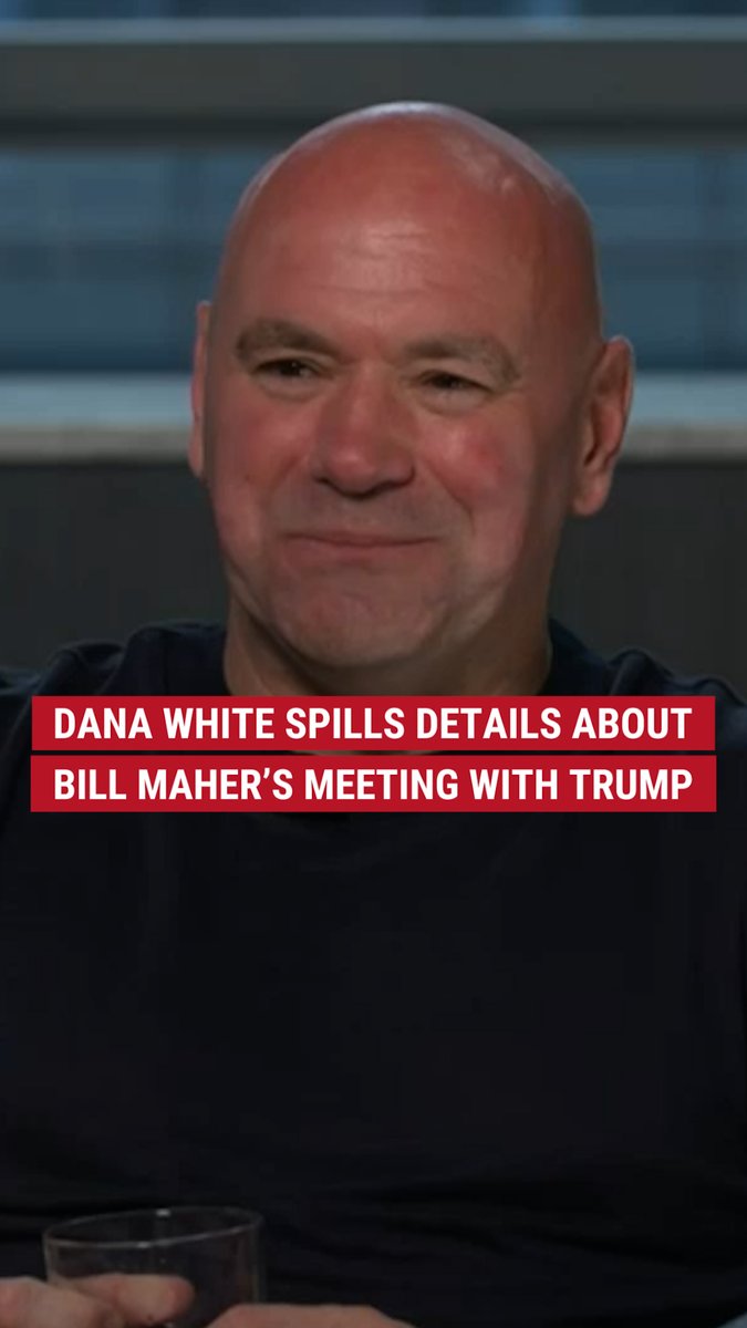 WATCH: UFC President danawhite tells Lara Trump what happened during the highly anticipated White House meeting between Bill Maher and President Donald J. Trump.