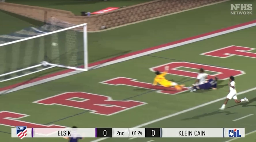 PARKER GLEN WITH THE VIRST GOAL IN OT TO GIVE KLEIN CAIN THE LEAD🔥 #Dctf #UILState #StateTitle #Texas #Sports #Highschool #TXHSSOC