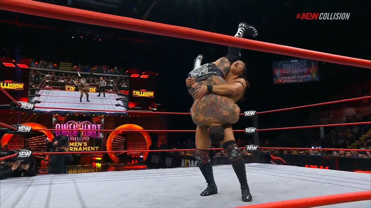WHAT STRENGTH BY TAKESHITA! 🔥 Watch #AEWCollision LIVE on TNT + MAX Konosuke Takeshita | Big Bad Brody King