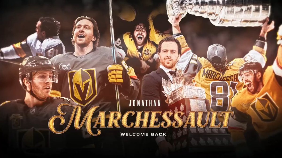 Thanks for all the memories, Marchy. Welcome back to The Fortress!! 📣 #VegasBorn