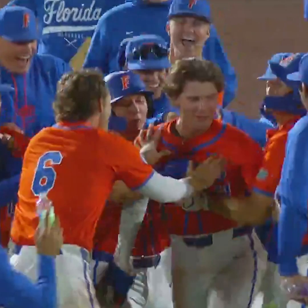 Walk-off dub for the Gators 😤 Florida Gators Baseball sweeps the series against Mizzou 🐊