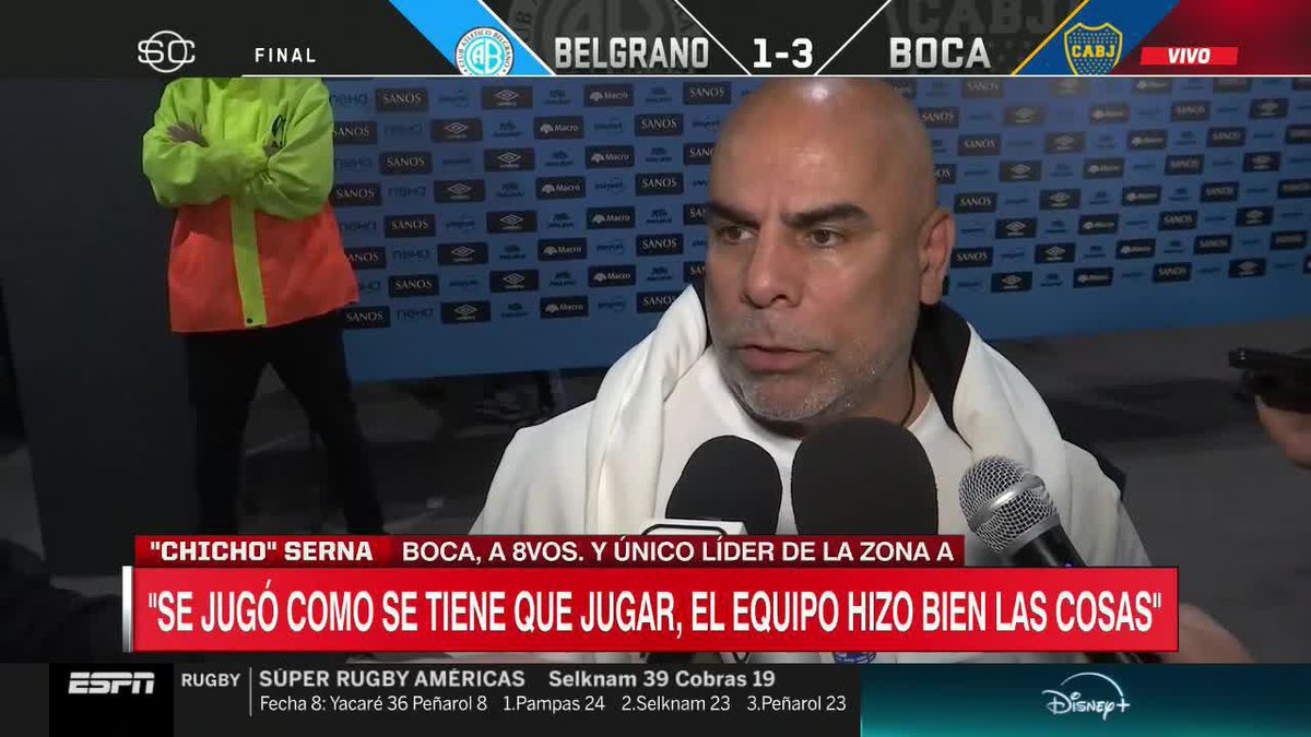 🗣️#Serna: "Tuvimos altibajos: partidos con buen rendimiento, otros no tanto, pero siempre se busca mejorar, hoy fue un gran partido para nosotros".