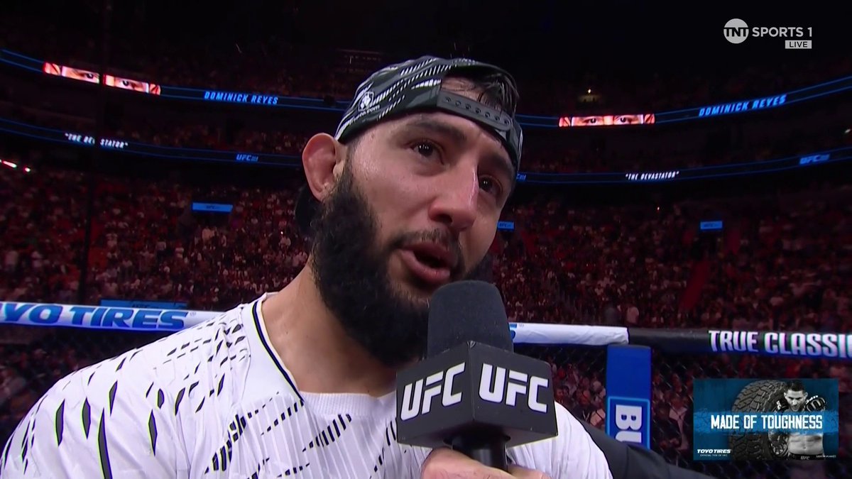 "I'm not back, I'm better." Dominick Reyes is turning into one hell of a comeback story in the UFC. #UFC314