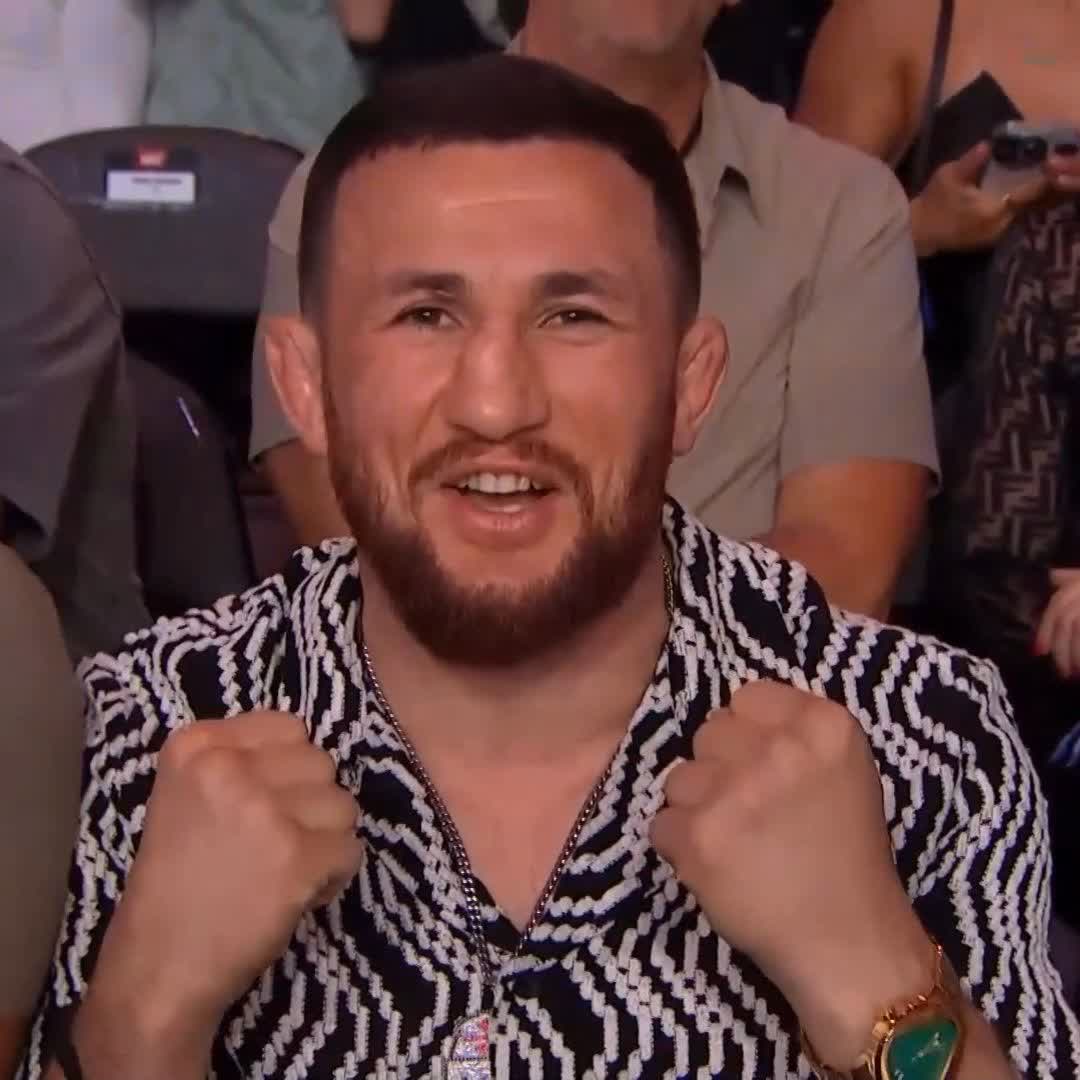 Presente el campeón de las 135 libras Merab “The Machine” Dvalishvili #UFC314