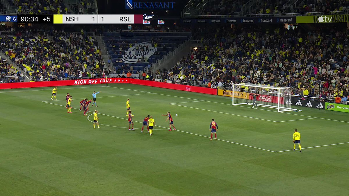 Sam Surridge finds the late go-ahead goal from the spot! Nashville SC take the lead with moments remaining in the match!