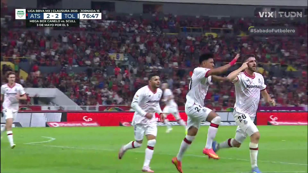 ¡Hat trick de Paulinho! Gol que vale para ser el líder de goleo en solitario #SabadoFutbolero