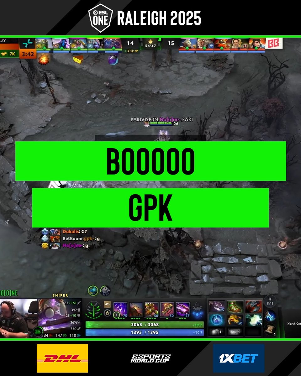 BOOOOOOOO 👎 #ESLOne