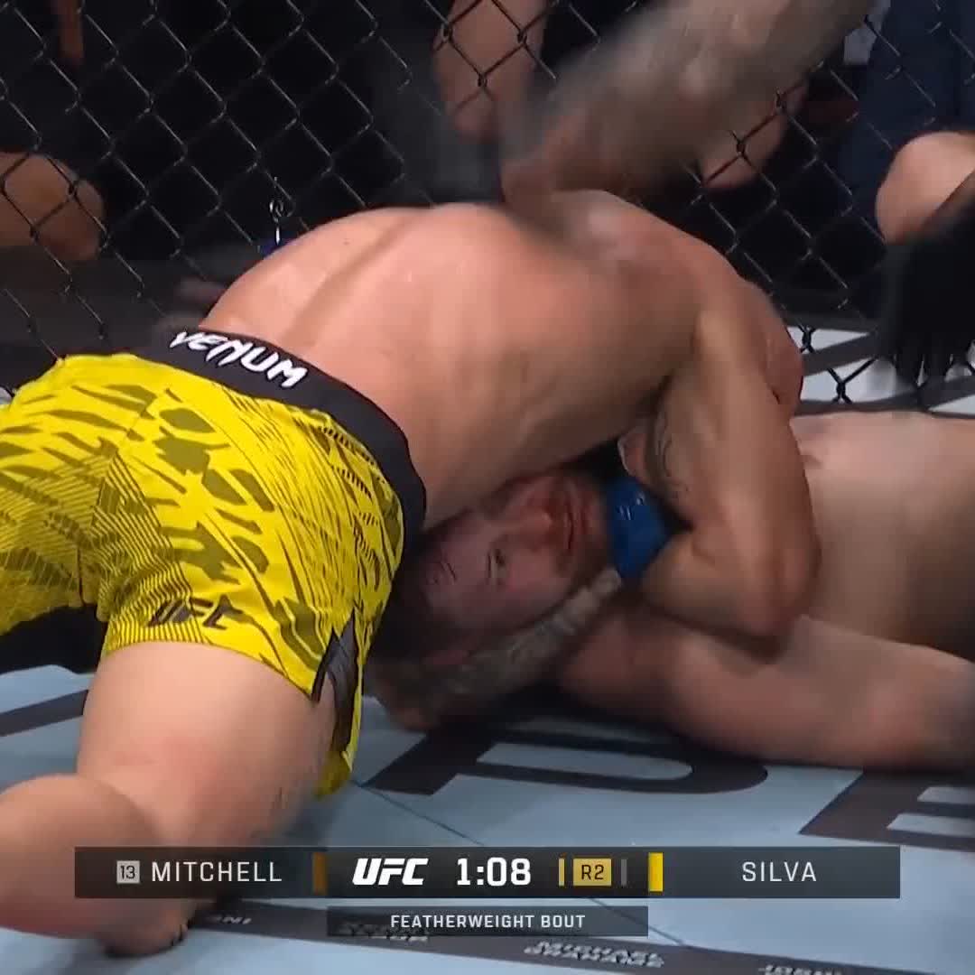 ジェアン・シウバが13位 ブライス・ミッチェルに2R一本勝ち！ #UFC314