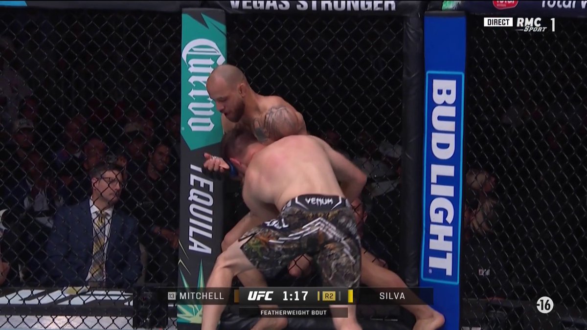 🚨 LA PERFORMANCE DE MALADE MENTAL, IL S’EST AMUSÉ AVEC 🤯🤯 JEAN SILVA 🇧🇷 SOUMET BRYCE MITCHELL🇺🇸 AU 2ÈME ROUND #UFC314